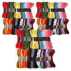 莫罕十字繡線50色套裝, 混色, 3組