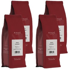 ArounZ 綜合咖啡, 原豆(未研磨), 4個, 1kg