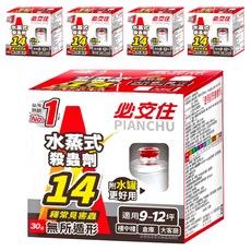 必安住 水蒸式殺螨滅蟑劑, 30g, 5個