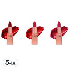 Style71珠寶胭脂膏唇膏S1紅咔嚓+S2時尚紅+S3復古紅, 5組, Style71 Jewelry Rouge Cream Lipstick S1 Red Click + S2 Fashion Red + S3 Vintage Red，1套