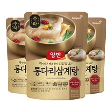 Dongwon 東遠 Yangban 兩班 御膳雞腿蔘雞湯, 460g, 3包