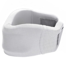 A-ZEAL 冰絲便攜式護頸固定帶 人體工學保暖透氣U型固定 SP09903 灰色, 1個