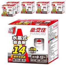 必安住 水蒸式殺螨滅蟑劑, 30g, 6個