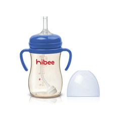 hibee EASYU重力球吸管學習杯 第2階段, 海軍藍, 1個