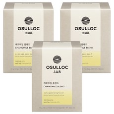 OSULLOC 洋甘菊風味茶, 1.8g, 10包, 3盒