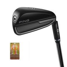 PING G425 Crossover Hybrid 發球鐵桿 3 + 高爾夫球三通套裝, S, 20度