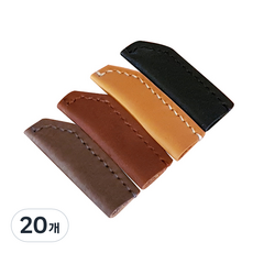 더보테가 手工縫製馬鞍針法手工皮革鉛筆套, 荔枝紋B, 20個