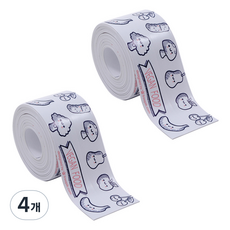 UNHEVE 多用途防水膠帶 02 素描 1.5m x 3.8cm, 4個