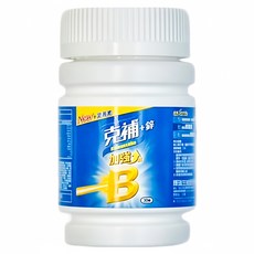 克補+鋅加強錠, 60錠, 1瓶