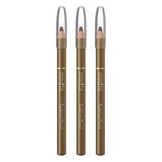 media 媚點 台灣公司貨 自然暈染眉筆, 棕色, 3支