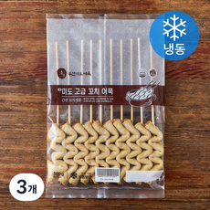 부산미도어묵 고급 꼬치 어묵 (냉동), 500g, 3개