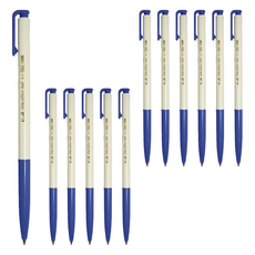 O.B. 歐布德 #1006 0.3 原子筆, 纖細筆桿, 細膩筆芯, 藍, 12支