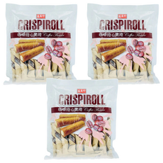 盛香珍 咖啡捲心脆捲, 165g, 3袋
