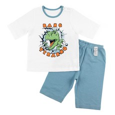 Maykids 兒童用 暴龍攻擊 七分 變色上下套裝