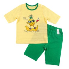 메이키즈 아동용 썸머파인 7부 변화지 상하의 세트