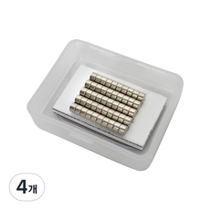 Magpia DIY用釹磁鐵圓形磁鐵 5*T 3mm 50入, 單色, 4個