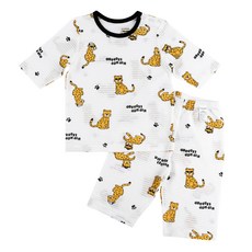 Maykids 男童嘻哈獵豹七分變色內衣套裝