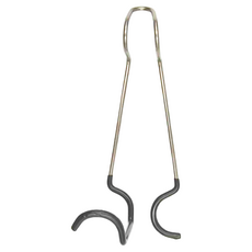 Forest Outdoor 群森戶外 不鏽鋼夾式掛燈勾 125g, 1個, 銀色