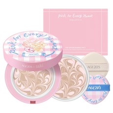 AGE20'S Pink for Every Heart The Origin精華粉餅+替換芯組, Pink Latte 13, 1組