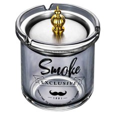 防飛菸灰缸, 透明色, 1個