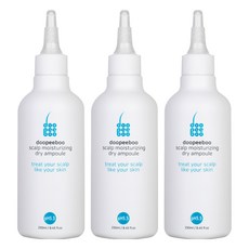 doopeeboo 頭皮保濕安瓶, 250ml, 3個