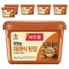CJ Haechandle 好餐得 傳統大醬, 500g, 6個