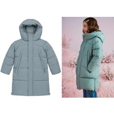 UNITED COLORS OF BENETTON. KIDS 童款長版連帽束口鴨絨外套 QADJP1461