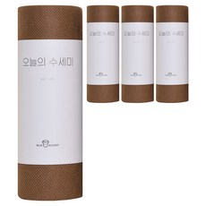 블루버킷 오늘의 수세미 60p, 브라운, 60개입, 4개