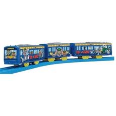 TAKARA TOMY PLARAIL 鐵道王國 Teaats Korea湯姆貓與傑利鼠包裝火車, 1個, 混合色