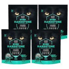 pet story 寵物物語 HARD STONE 硬石貓砂, 高山雪松香味, 12kg, 4袋