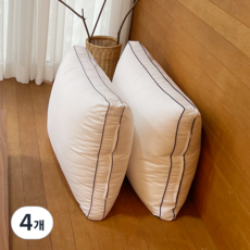 HUEGARD 舒眠枕芯, 4個, 白色