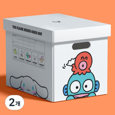 motemote 三麗鷗角色煙火箱, 2個, 白色