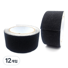 코꼬맘 미끄럼 방지 논슬립 테이프 검정, 12개