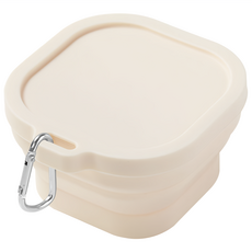 Mindea 摺疊碗 400ml, 1個, 白色