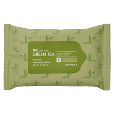 토니모리 더촉촉 그린티 노워시 클렌징 티슈, 20매입, 1개