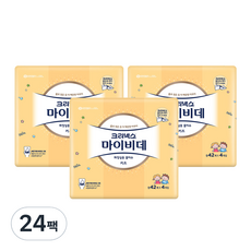 마이비데 크리넥스 키즈 티슈 캡형, 42매입, 24개