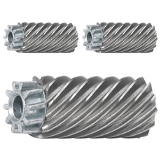 手牌 0151b 手動削鉛筆機滾刀, 3入, 銀色