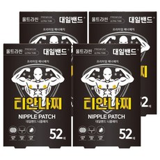 대일밴드 티안나찌 울트라씬 니플패치 52p, 4개