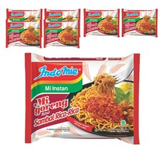 Indomie 營多麵 撈麵 辣味炒麵, 7包