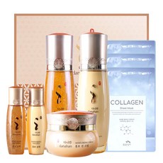 Danahan 紅寶石基礎保養3件組 + 面膜3片隨機出貨, 1套