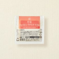 한둘 무농약 인증 콩으로 만든 한끼 두부 찌개용, 120g, 1개