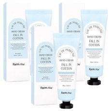 팜스테이 오드 퍼퓸 핸드크림 폴 인 코튼, 100ml, 3개