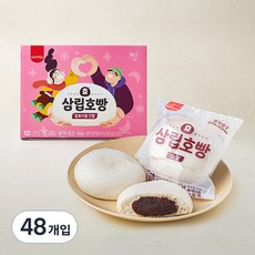 삼립 호빵 발효미종 단팥, 92g, 12개입, 4개