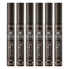 투쿨포스쿨 아트클래스 매지컬 픽싱 마스카라, 3호 애쉬 브라운, 6개