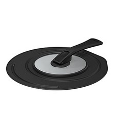 THERMOS 膳魔師 可立式鍋蓋 不沾鍋適用, 24cm, 1個