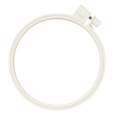 Clover 可樂牌 繽紛 刺繡框 手工刺繡好幫手, 象牙白, 1個