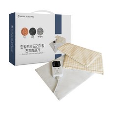 한일전기 프리미엄 전기 온열찜질기 미니, RVE-1000, 베이지체크