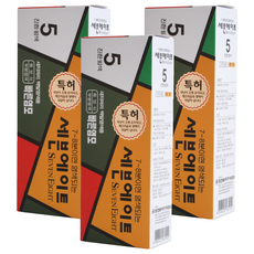 세븐에이트 새치 염색약, 5호 진한밤색, 3개