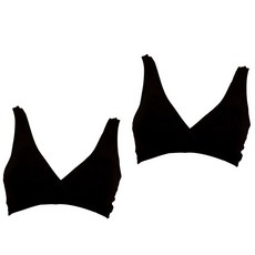 PETITMARIEE 芙蕾蓓拉人造絲舒適哺乳內衣 2件組