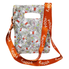 Winnie the Pooh 小熊維尼 織帶透明斜背包, 維尼小豬